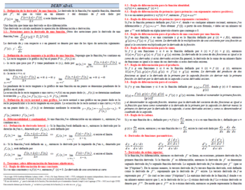 Derivadas