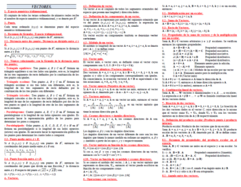 Vectores