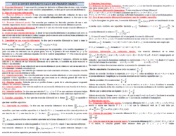 Ecuaciones diferenciales de primer orden