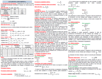 Estadística Descriptiva