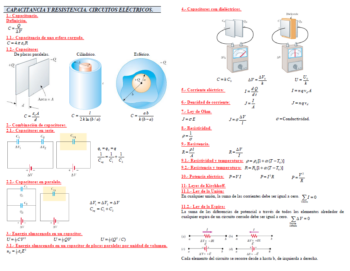 Capacitancia y resistencia