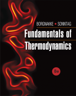 Borgnakke, C., & Sonntag, R. (2013). Fundamentals of Thermodynamics. (8. ed)