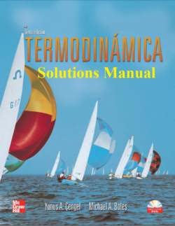 Çengel, Y., & Boles, M. Thermodynamics. Solutions Manual. (6. ed)