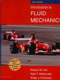 Fox, R., McDonald, A., & Pritchard, P. Fluid Mechanics. (6. ed)