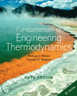 Moran, M., & Shapiro, H. (2006). Fundamentals of Engineering Thermodynamics. (5. ed)