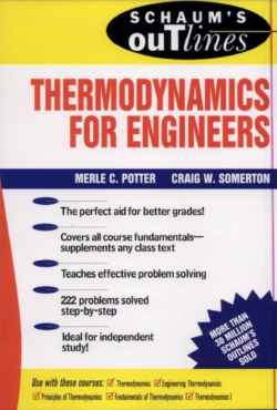 Potter, M., & Somerton, C. (1993). Thermodynamics for Engineers.