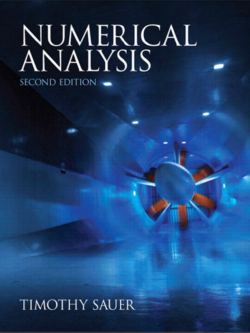 Sauer, T. (2012). Numerical Analysis. (2. Ed).