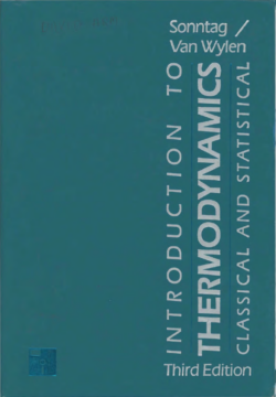 Sonntag, R., & Van Wylen, G. (1971). Fundamentals of Thermodynamics. (3. ed)